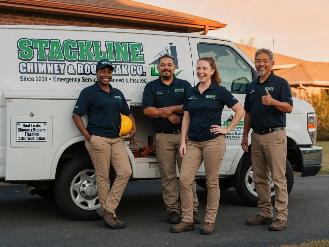 Chimney flashing repair company in Kimberly, WI